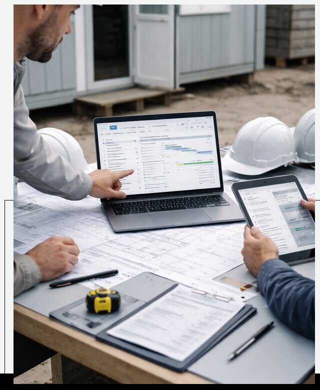 ERP для строительной компании в Кохме автоматизация процессов