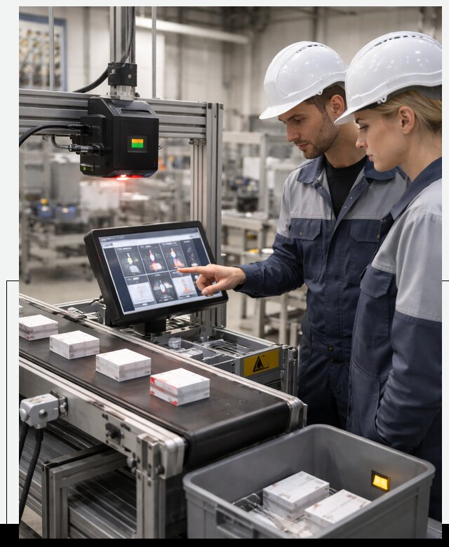 Автоматизация контроля качества производства в Кохме