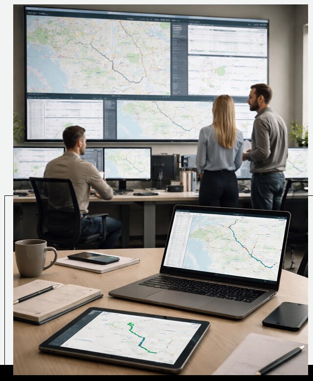 Трекинг грузов и Fleet Management, мониторинг автопарка в Кохме