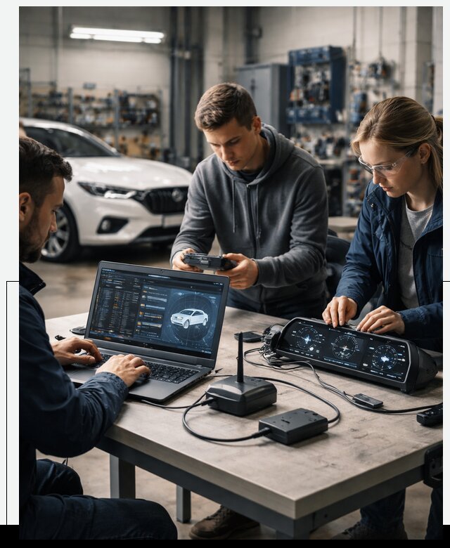 Разработка Connected Car и ПО для автопрома в Кохме