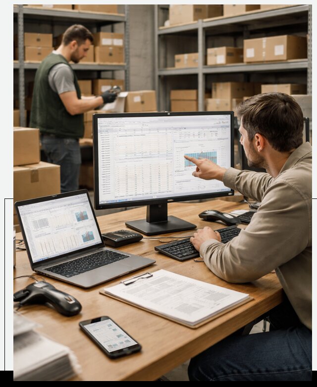 Автоматизация торговых сетей: ERP и учёт в Кохме под ключ