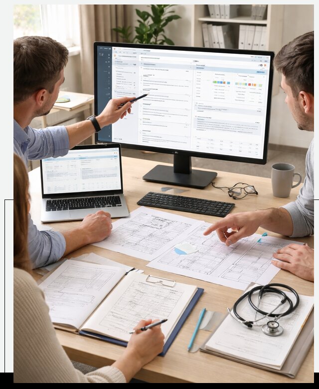 Разработка медицинской информационной системы (МИС) для клиник в Кохме