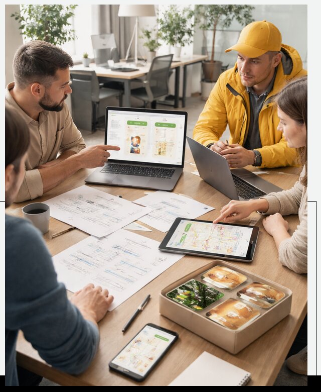 Разработка агрегатора доставки еды в Кохме от 15582 р., АвикейКхм