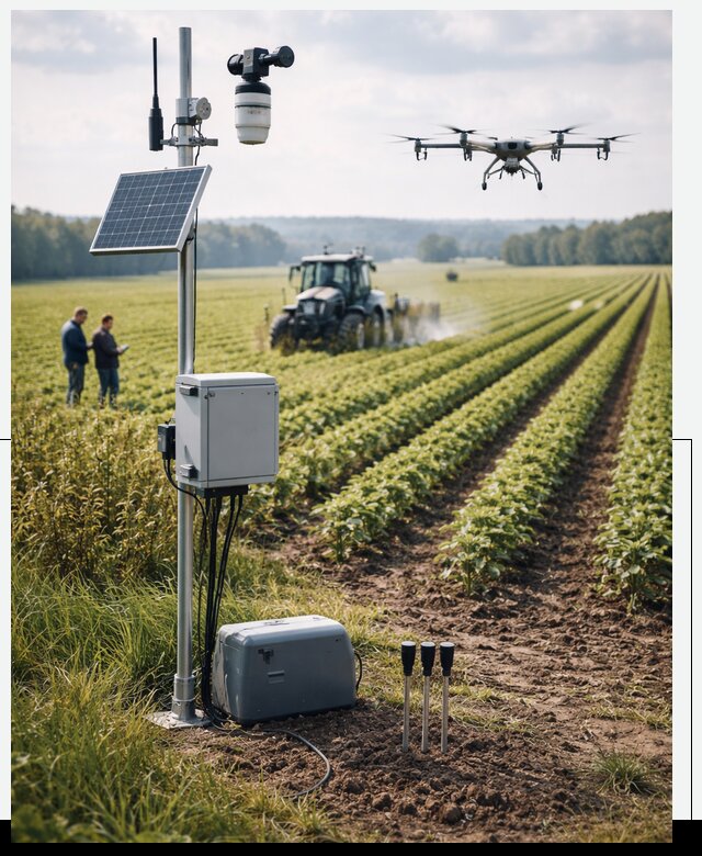 Разработка IoT мониторинга полей в Кохме от 8830 р. | АвикейКхм